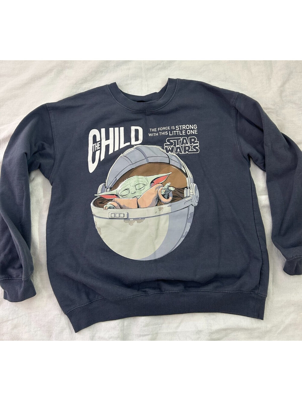 Star Wars Sweatshirt Unisex The Child Force Strong Little One Baby Yoda